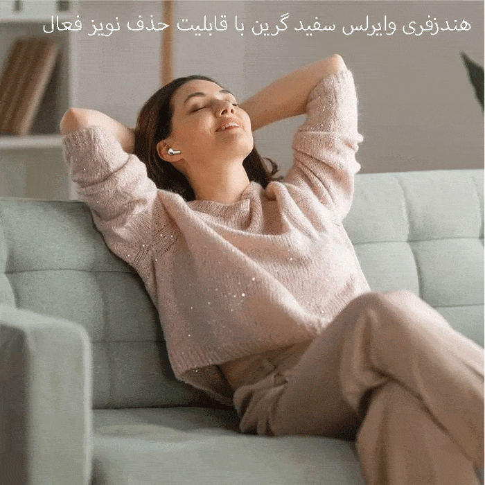 هندزفری وایرلس سفید