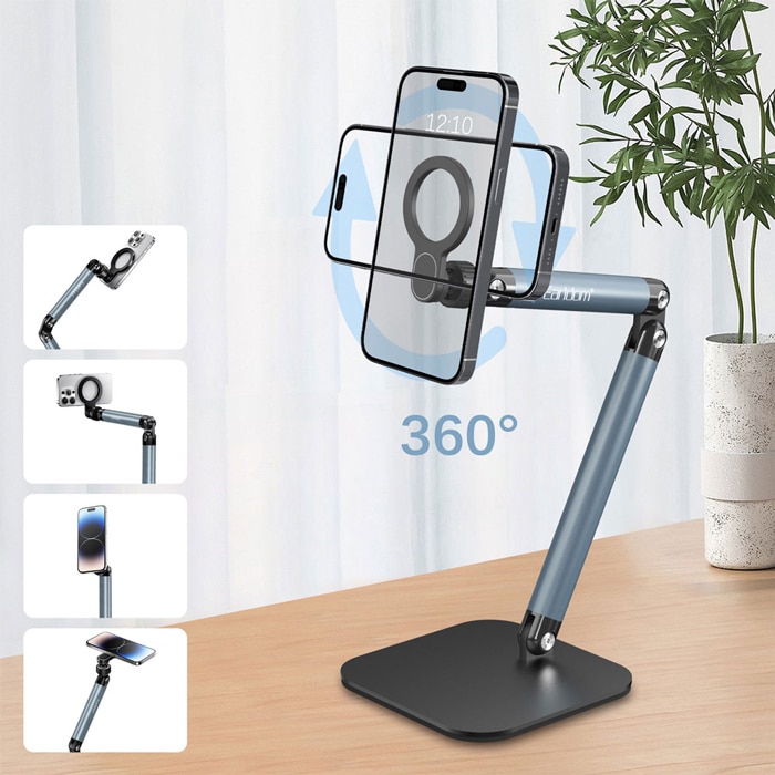 قابلیت چرخش 360 درجه پایه موبایل