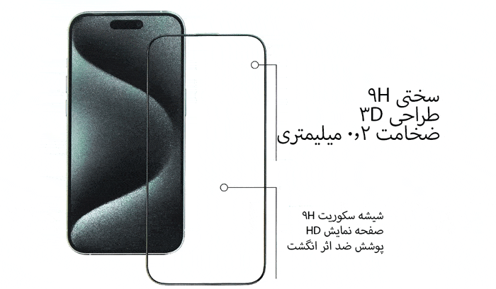 گلس با ضخامت کم و سختی بالا