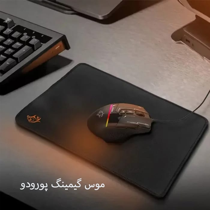 موس متصل به کامپیوتر