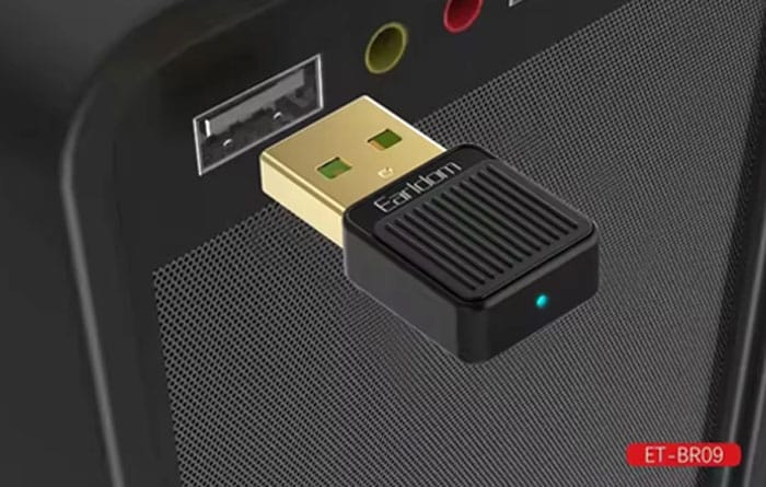 دانگل بلوتوث متصل به اسپیکر