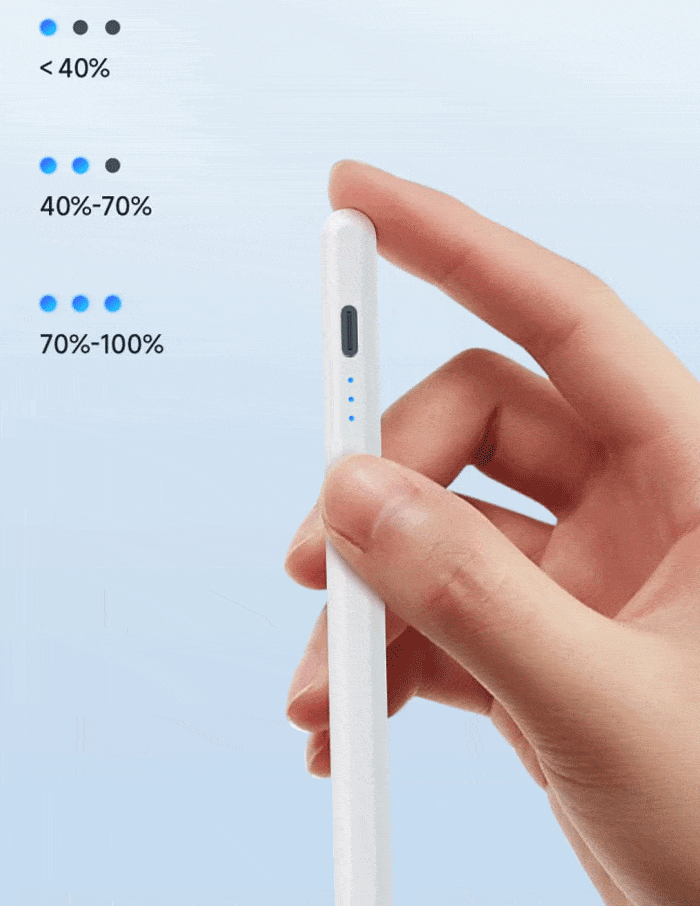 نشانگر شارژ قلم لمسی