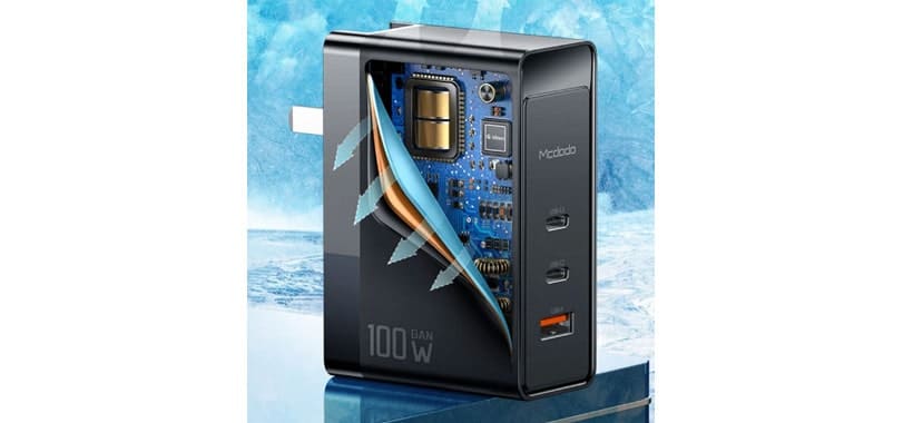 شارژر دیواری 3 پورت فست مسافرتی مک دودو MCDODO 3 Port Travel Charger CH-810 Pro