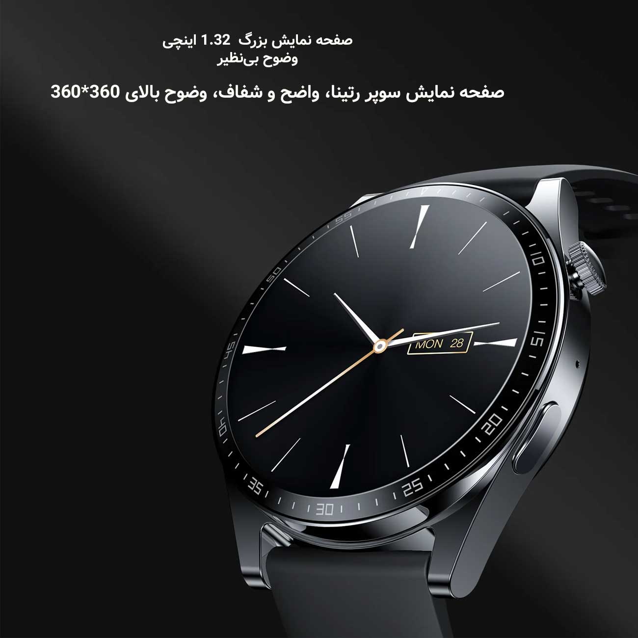 صفحه نمایش بزرگ اسمارت‌واچ