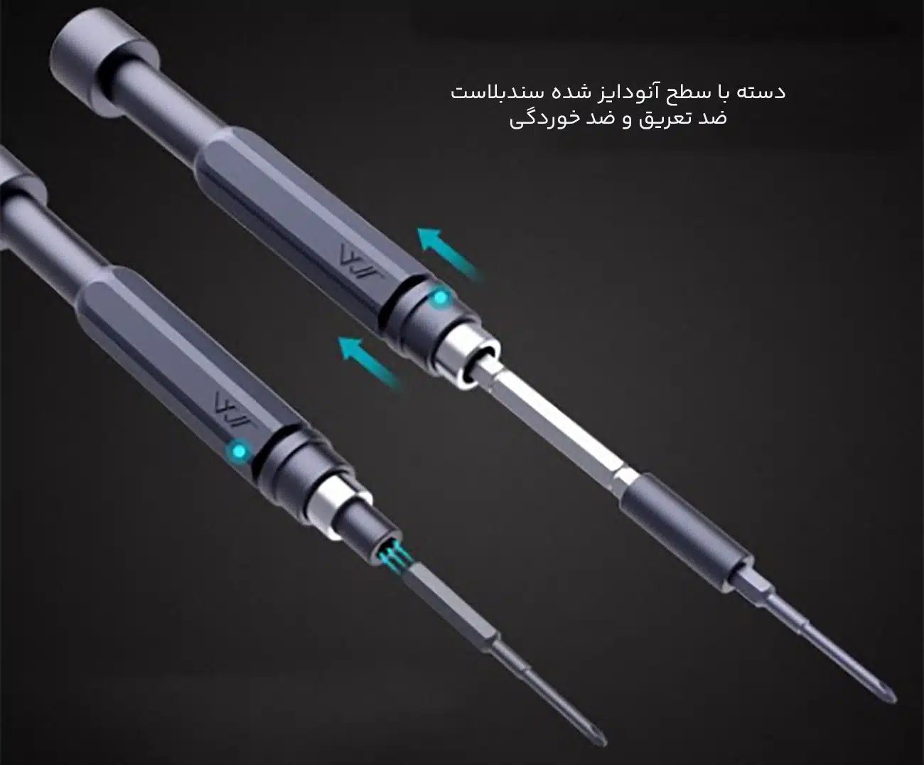 دسته ضد لغزش پیچ گوشتی