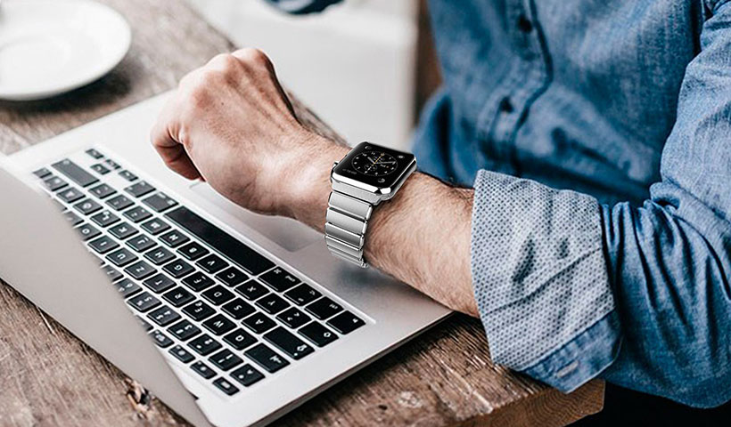 بند فلزی اپل واچ مدل Link Bracelet