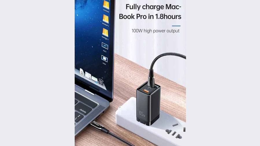 کابل شارژ سریع و انتقال داده تایپ سی به تایپ سی مک دودو Mcdodo CA-812 100w Type-C to Type-C 1.2M قابلیت شارژ سریع مک بوک