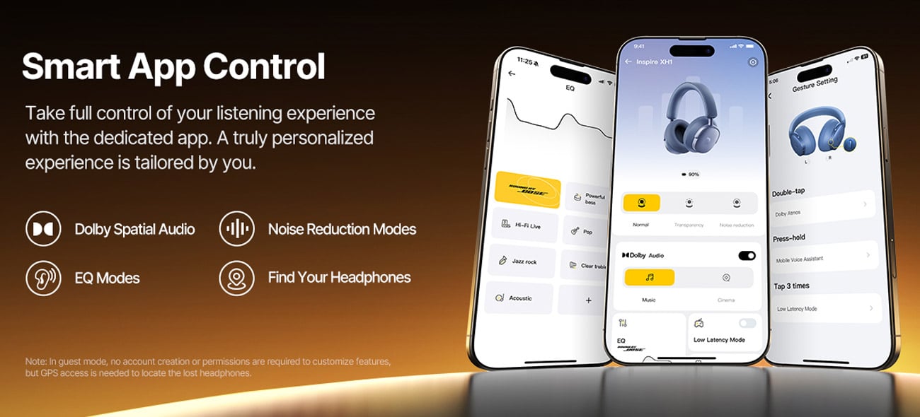 اپلیکیشن هدفون در موبایل