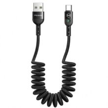 کابل شارژ سریع و انتقال داده تایپ سی تلفنی مک دودو Mcdodo CA-642 Data Coiled Type-C Cable 1.8M