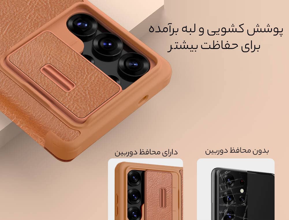 محافظت کامل از لنز دوربین