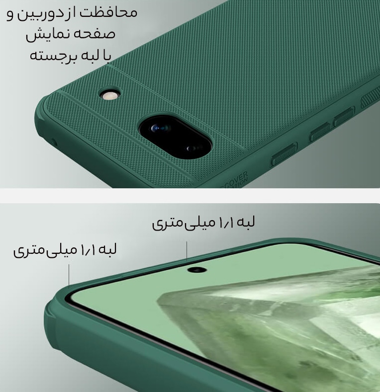 لبه برجسته برای محافظت از دوربین