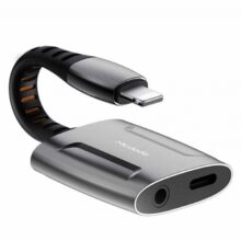 مبدل لایتنینگ به لایتنینگ و جک 3.5mm مک‌دودو CA-6340 Mcdodo Dual Port Lightning To Lightning+ jack 3.5mm Transmission
