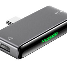 مبدل 1 پورت تایپ‌سی به 2 پورت تایپ‌سی مک دودو MCDODO CA-7670 Type-C to dual Type-C Converter