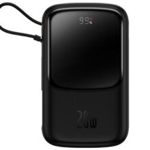 پاوربانک شارژر سریع 20 وات  10000 بیسوس Baseus Qpow Pro Fast Charge Power Bank PPQD020001