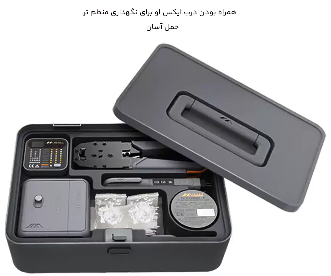 کیت ابزار تست شبکه با درب
