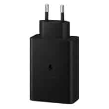 شارژر دیواری اصلی سه پورت 65 وات سامسونگ Samsung EP-T6530NBEGEU Power Adapter