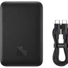 پاوربانک مغناطیسی فست شارژ 10000 بیسوس Baseus Magnetic Mini Wireless Power Bank 20W PPCX030001