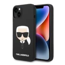 قاب سیلیکونی آیفون 14 پلاس طرح کارل CG Mobile iphone 14 Plus Karl Lagerfeld Silicone Case
