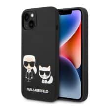 قاب سیلیکونی آیفون 14 پلاس طرح گربه و کارل CG Mobile iphone 14 Plus Cat Karl Lagerfeld Silicone Case