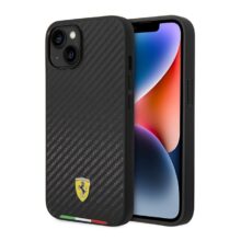 قاب فیبرکربن آیفون 14 پلاس طرح فراری CG Mobile iphone 14 Plus Ferrari Carbone Case