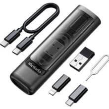 مجموعه کابل چند کاره تایپ سی، یو اس بی, میکرو و لایتنینگ مک دودو  Mcdodo WF-1720 Multifunctional Cable Storage Box