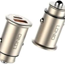 شارژر فندکی فست  شارژ ماشین تایپ سی 30 وات الدنیو C506Q