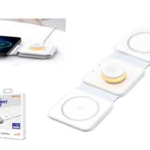 شارژ بی سیم چند کاره رسی Recci Wireless Charger Ambient Lamp RCW-27