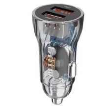 شارژر فندکی فست شارژ ماشین 3.1 آمپر ارلدام CC18
