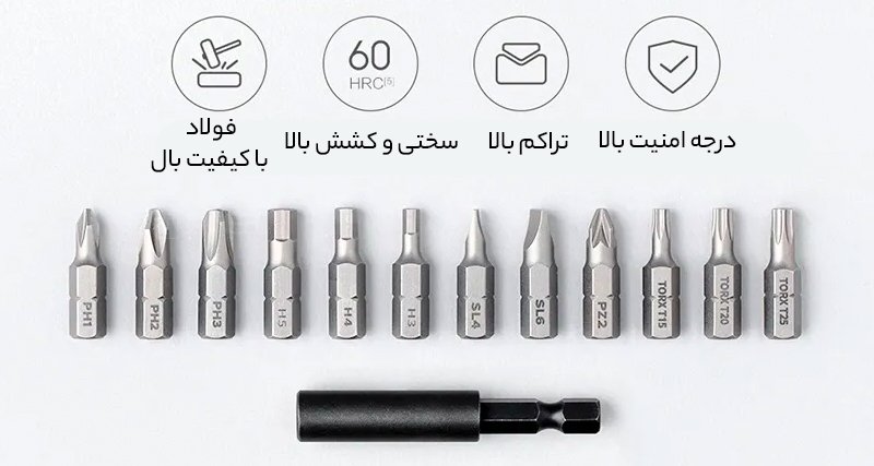پیچ گوشتی شارژی میجیا شیائومی Mijia MJDDLSD001QW Electric Screwdriver