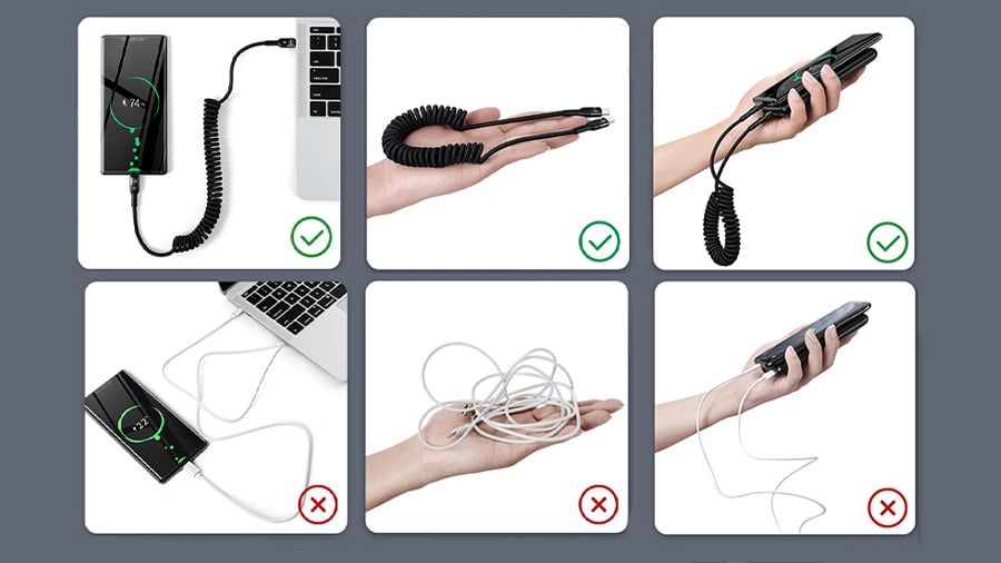 کابل شارژ و انتقال دیتا 1.8 متری تایپ سی به تایپ سی مک دودو MCDODO Type-C to Type-C Data Cable 1.8M CA-786 دارای کیفیت ساخت بالا