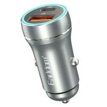 شارژر فندکی فست شارژ ماشین تایپ سی 30 وات ارلدام ES-CC29