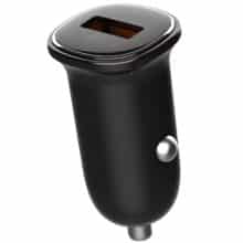 شارژر فندکی فست شارژ ماشین 30 وات الدنیو C105