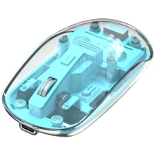 موس بی سیم دو حالته قابل شارژ با طراحی شفاف ایکس او M12
