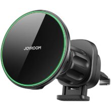 هولدر مگنتی و شارژر بی‌سیم دریچه کولر خودرو 15 واتی جویروم JR-ZS412