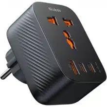 تبدیل پریز برق چندکاره و شارژر دیواری تایپ‌سی و USB مک‌دودو CP-0750