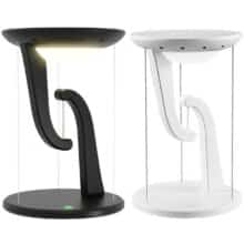 چراغ مطالعه LED رومیزی هوشمند و شارژر بی‌سیم