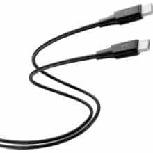 کابل شارژ تایپ‌سی به تایپ‌سی 100 وات 2 متری پاورولوژی Powerology PCAB017BK PC017