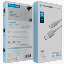 کابل USB به تایپ سی 5 آمپر پاورولوژی Powerology PCAB015BK