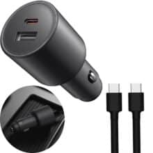 شارژر فندکی فست شارژ شیائومی Xiaomi اصل مدل MDY-16-ER توان 100 وات