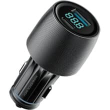 شارژر فندکی فست شارژ پاورولوژی powerology مدل PCCSR020 توان 83 وات