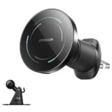 هولدر شارژر وایرلس خودرو جویروم مدل JR-ZS502 دریچه کولر و داشبورد