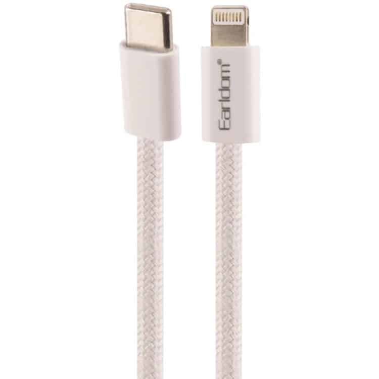 کابل تایپ سی به لایتنینگ ارلدام Earldom مدل EC-196C-L طول 1 متر