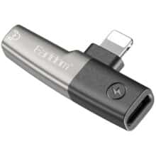 تبدیل صدا و شارژ لایتنینگ ارلدام Earldom مدل OT107L درگاه AUX و USB-C