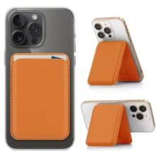 کیف کارت مگ سیف پایه دار مکسول Maxwell مدل Magnetic Wallet and Stand