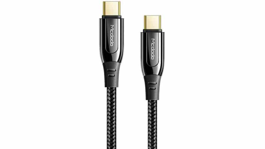 کابل شارژ سریع و انتقال داده تایپ سی به تایپ سی مک دودو Mcdodo CA-812 100w Type-C to Type-C 1.2M