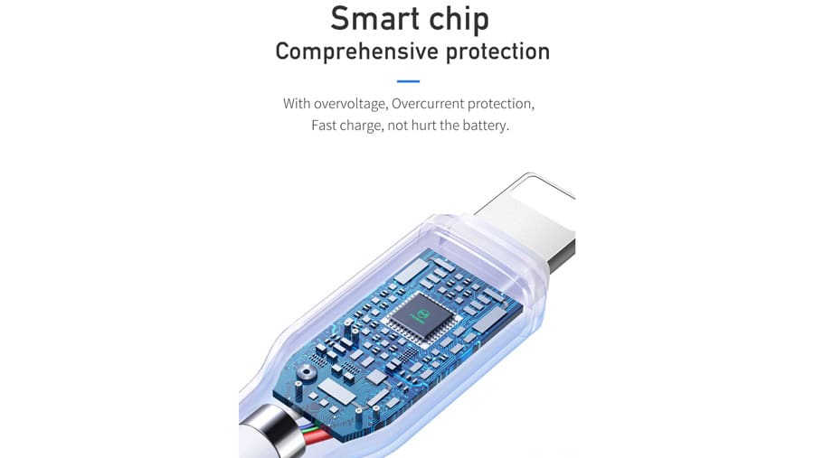 کابل شارژ تایپ سی به لایتنینگ 1.2 متری فست مک دودو MCDODO PD Fast Charge Type-c to Lightning 1.2M CA-729 دارای تراشه کنترل هوشمند
