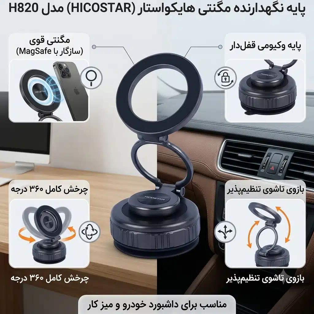 هولدر گوشی تبلت هایکواستار