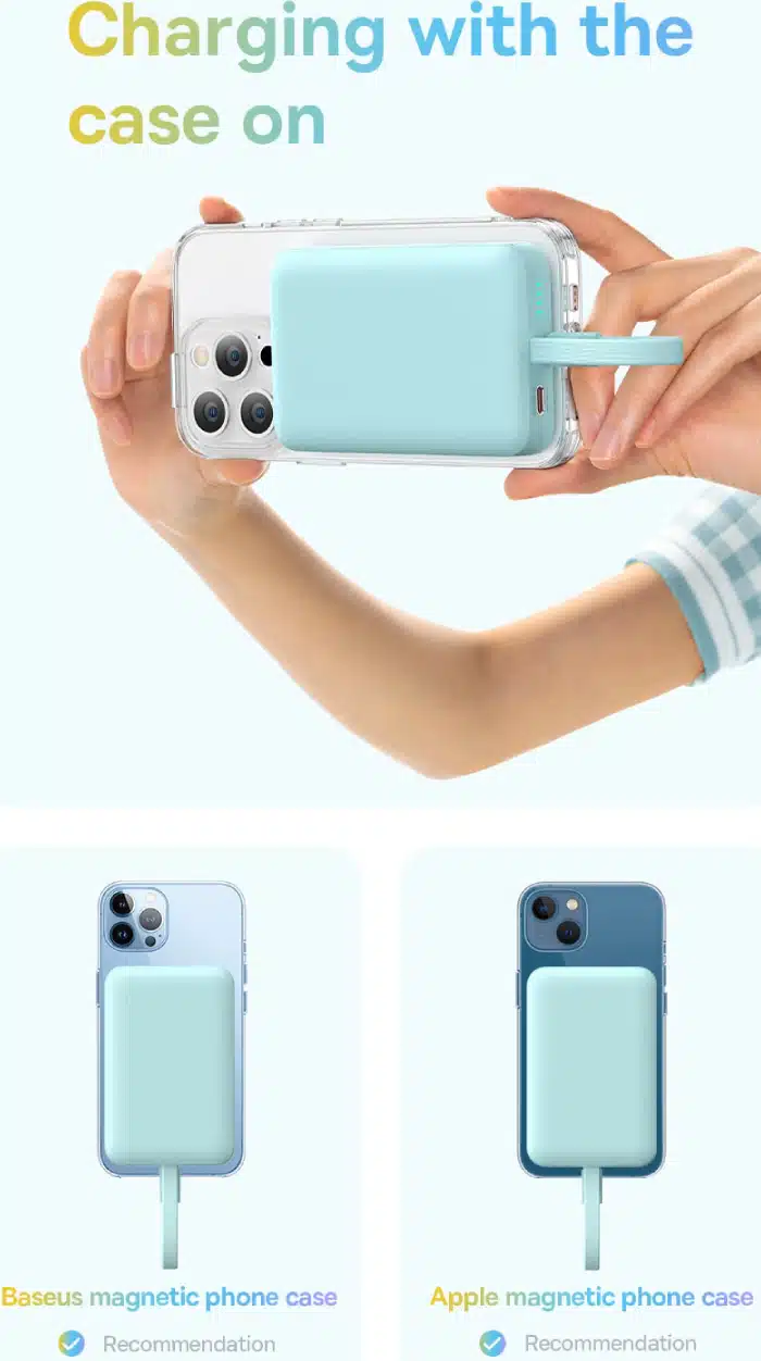 ابعاد کوچک شارژر همراه بیسوس