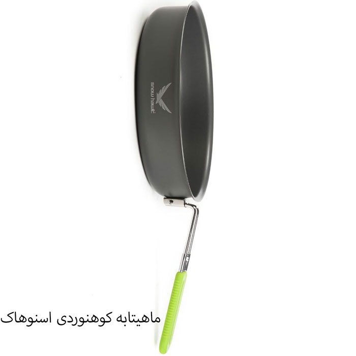 ماهیتابه با دسته سبز