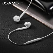 عکس هندزفری سیمی یوسامز USAMS SJ255 مدل EP-24 لایتنینگ - فروشگاه ماه به ماه